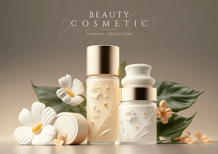 自然與科技的融合 花卉植物化妝品與橡塑制品的簡約風尚